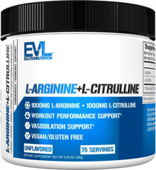 Nutrition L-Arginine + L-Citrulline – Endurance + Workout Performance Supplement