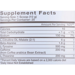 Pre-Workout Powder, Cosmic Stardust, 20 Servings, 200Mg Caffeine