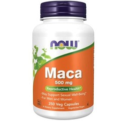 Now Foods Maca 500 Mg – 250 Capsules