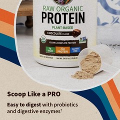 8/26 Garden of Life Protein Powder, Vegan Protein Powder, BCAA, Probiotics & Dig
