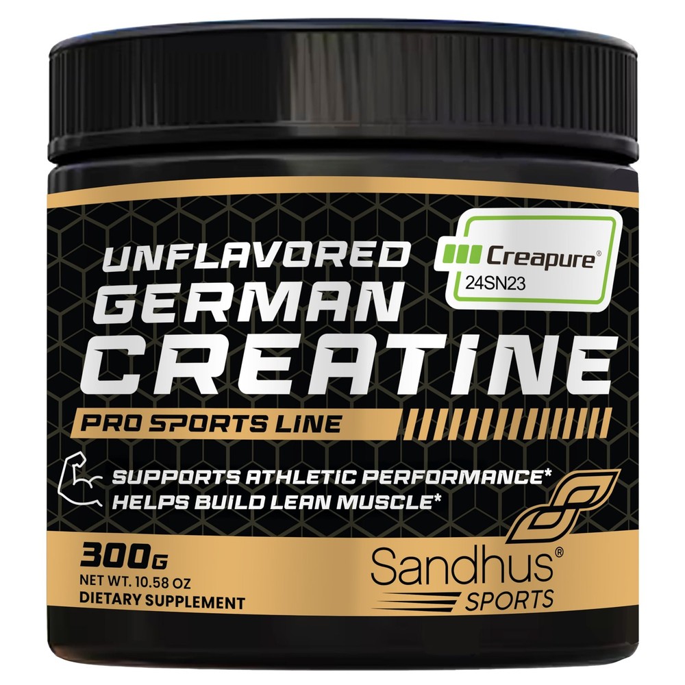 Creapure German Creatine Monohydrate Powder Supplements for Men & Women, Unfl…