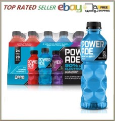 POWERADE Variety Pack Bottles, 20 fl. oz., 24 pk.