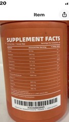 Creatine Monohydrate Powder 19 Oz Exp 5/27 Unflavored BCAA FAST SHIPPING