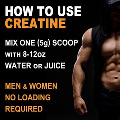 200g Creatine Monohydrate Powder – Lab Tested, Pure, Unflavored