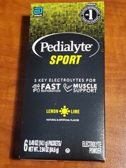 1 Box Pedialyte Sport lemom Lime 6x Packets! Brand New Sealed Exp April 01/2027!