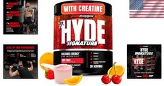 Ultimate Energy Pre Workout – Mr. Hyde Signature, 30 Servings, Fruit Punch