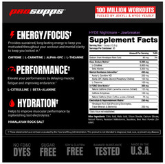 ProSupps Mr. Hyde Nightmare Pre Workout Jawbreaker 14.7oz