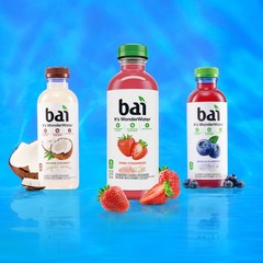 Antioxidant Infused Beverage Strawberry Flavor 18oz Bottle 12 Pack Hydration Dri