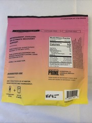 2 Pack PRIME Hydration Strawberry Banana Powder Sticks 16 Ct Each Sugar Free