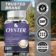 Men’s Vitality Supplement 1000mg Oyster Extract Mens Energy & Immune Support