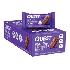 Quest Nutrition Bake Shop Chocolate Brownies 10G Protein 2G Net Carbs 1G Sugar