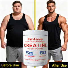 Creatine Monohydrate 60 Servings Micronized Powder 10.6oz Unflavored Muscle Gain