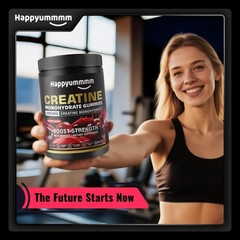 Creatine Monohydrate Gummies, NSF Certified, 5g Dose for Men & Women to Suppo…