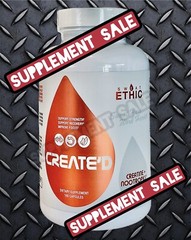 CREATINE & NOOTROPIC ***SAVE $15*** Sweat Ethic CREATE’D [180 Capsules]
