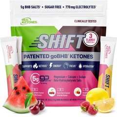 Advanced Keto BHB Drink Mix: 30ct Variety Pack Electrolytes Powder, No Sugar