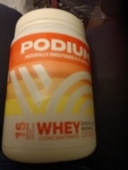 Podium Nutrition Whey Protein Powder Chocolate Brownie EXP. 1/2026