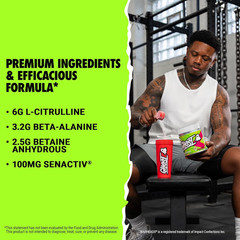 GHOST Legend Pre-Workout Powder, Warheads Sour Watermelon – 30 Servings – Pre-Wo