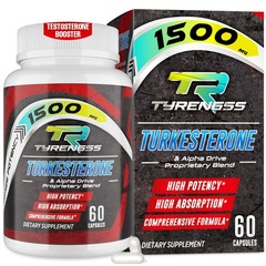 Testosterone Supplement for Men – Booster 60 Count (Pack of 1)