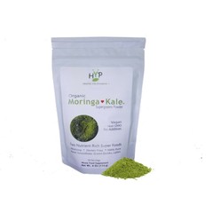 ORGANIC MORINGA & KALE POWDER COMBO – Energy Endurance Vitality – 4 oz Pure