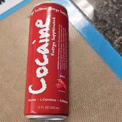 Cocaine Spicy Energy Supplement Drink 12 fl oz Taurine L-Carnitine D-Ribose