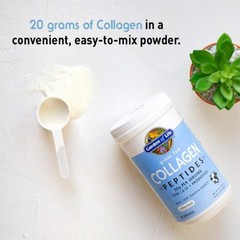 1/28 Garden of Life Grass Fed Collagen Peptides Powder Unflavored Collagen Powde