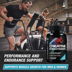 Fast-Absorbing Creatine Monohydrate 3000mg Capsules – Boost Strength & Power