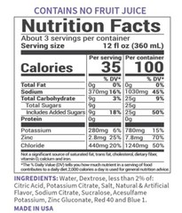 POWERLYTE Electrolyte Solution Hydration Sports Drink – (Grape) 4 Pack