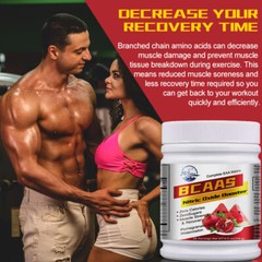 Pomegranate Watermelon BCAA Powder, Muscle Growth & Recovery – Amino Acids