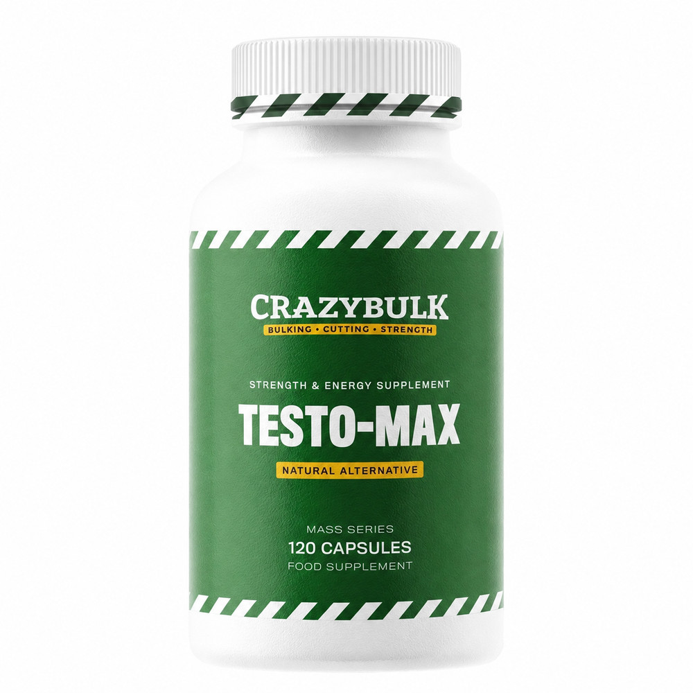 CrazyBulk TESTO-MAX Advanced Muscle & Performance Support