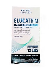 GNC GLUCATRIM PROVEN WEIGHT LOSS BLOOD GLUCOSE SUPPORT 120 CAPS BRAND NEW 02/27