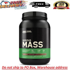Optimum Nutrition Serious Mass, Chocolate, Weight Gainer Protein Powder