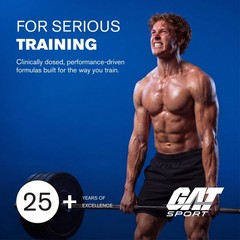 GAT SPORT Nitraflex Advanced 10.6 Ounce (Pack of 1), Blue/Raspberry