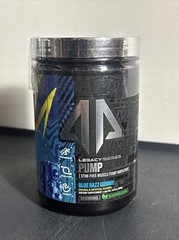 ALPHA PRIME SPORTS LEGACY SERIES STIM FREE PUMP Blue Razz Gummy Read Clearance!