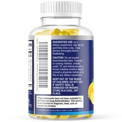 Hydration Electrolyte Gummies – Daily Liquid Replenisher 60 Count (Pack of 1)