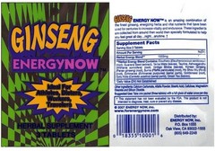 2 Energy Now Ginseng Herbal Supplements 48 Packs 3 Pills In Each Pack