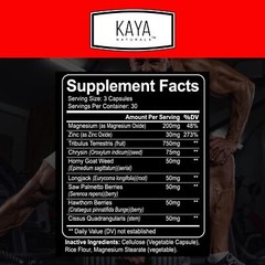 1 Pack TEST BOOST Max Sculptnation Testosterone Build Muscle Men Horny Goat Weed