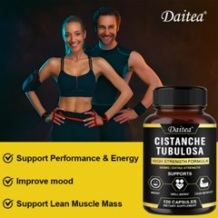 Cistanche Tubulosa 400mg Extract Strength and Endurance Gluten-Free and Non-GMO