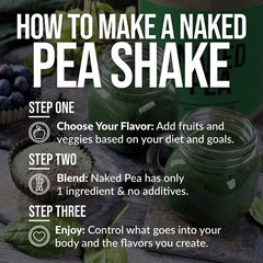 2LB Gluten-Free and Dairy-Free Pea Protein Powder – Muscle Growth Support