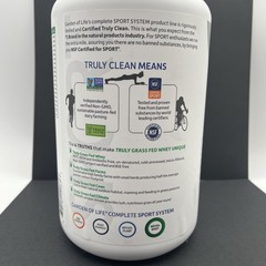 Garden Of Life Sport, Grass Fed Whey, Chocolate, 23.28 oz (660 g) Exp 2/26