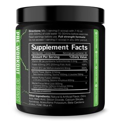 Jnx Sports The Shadow High Stim Preworkout Pre Workout Powder For Men Women