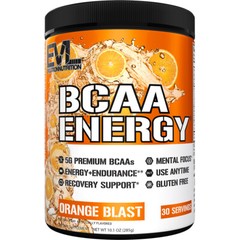 EVL Evlution Nutrition BCAA Energy Amino Acid Pre-Workout Powder – All FLAVORS
