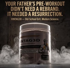 Vintag3D Ultimate Pre-Workout Matrix W/Geranium By Vintage Muscle💪🏛️🧪💥🍧