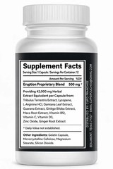 ERUPTION – Male Performance Support – Boost Stamina, Size, Stamina & Vitality