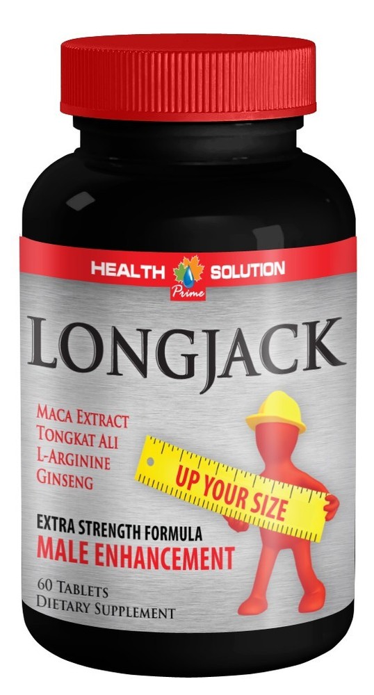 Male Enhancement Longjack w/Macca Extract, Tongkat, L-Arginine Free Shipping (1)