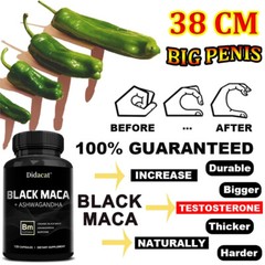 Maca Extract – Testosteron Booster Monster Test for Men 30 to 120 Capsules
