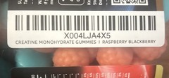 2x 120ct Happyummmm Creatine Monohydrate 240ct Gummies Cherry & Raspberry