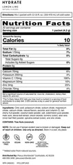 Plexus Hydrate® Lemon Lime Electrolyte Drink Mix 20 Packs 05/2027 NEW