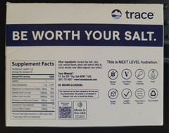 Trace ZEROlyte Electrolyte & Coconut Water Salty Berry Lemonade Zero Sugar 30 Ct