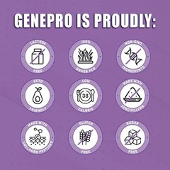 Genepro Unflavored Collagen Peptides Protein Supplement (30 Servings)