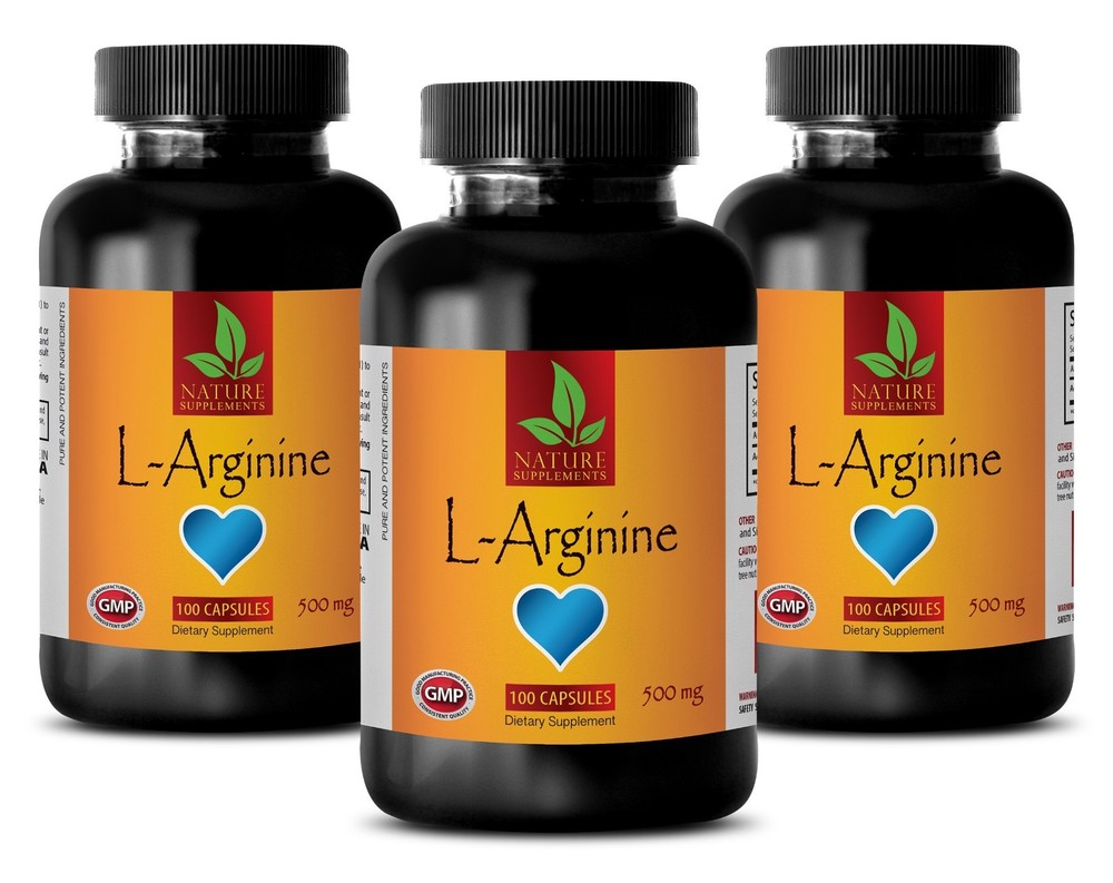 A Healthy Immune System – L-ARGININE 500mg – Bodybuilding Sport Supplement -3Bot